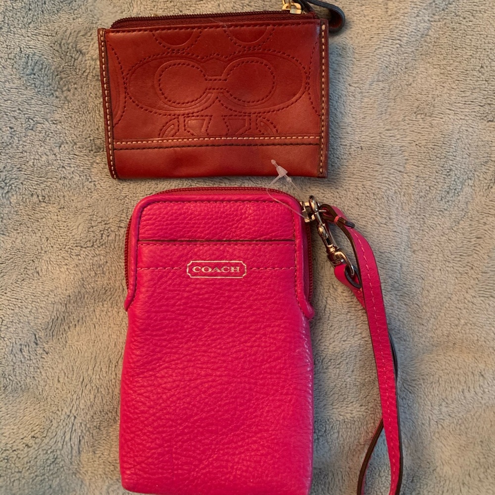 Bundle Two Coach Wallets - image 1